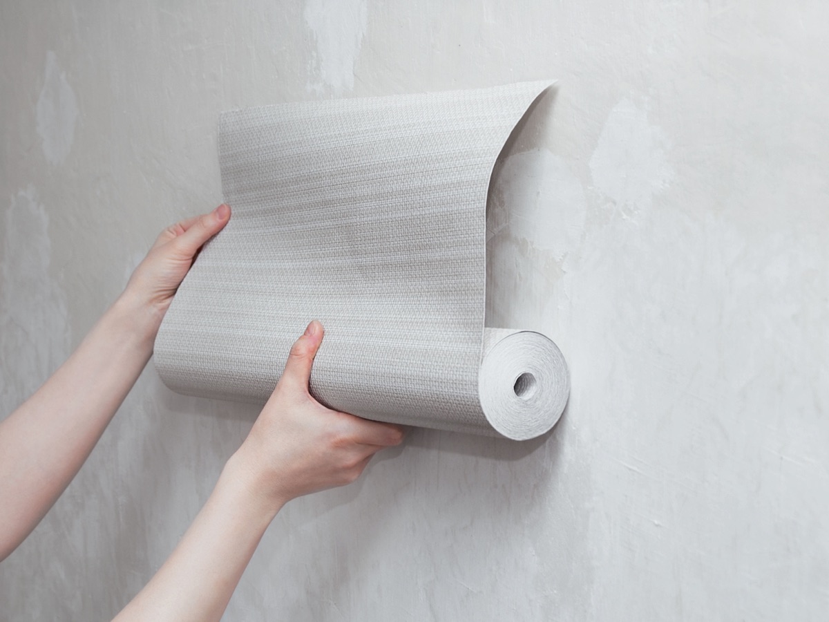 Mustertapete und Fototapete